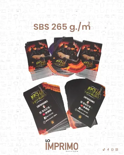 Tarjetas de Presentación (SBS12p-Eco)